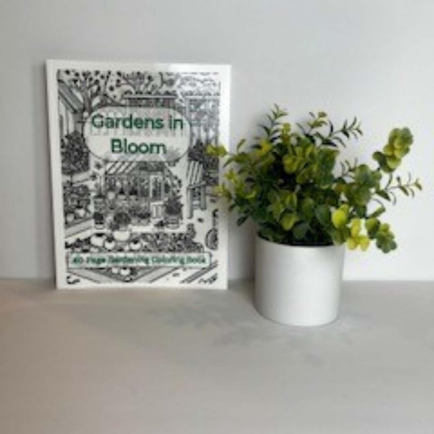 Gardens in Bloom Coloring Book